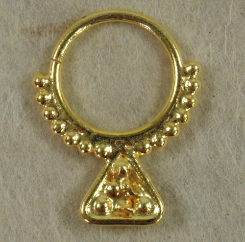 Creole, Septum Ring, Nasenring, Nasenpiercing, Mini Ohrring, Ohrpiercing - Model 18 Ø1,2 cm