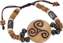 Tibet Bracelet, Buddhist Bracelet, Ethno Tribal Jewelry - Model 2