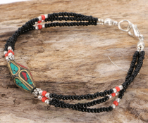Tibet jewellery bead bracelet, ethno bracelet - model 2