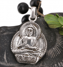 Silber Anhänger Buddha Talisman - Modell 2