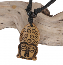 Ethno amulet, Tibet necklace, Tibet jewelry - Buddha
