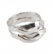 Silver Ring, Boho Style Ethno Ring - Model 8