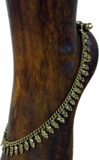 Indian anklet, gold oriental anklet - Model 6