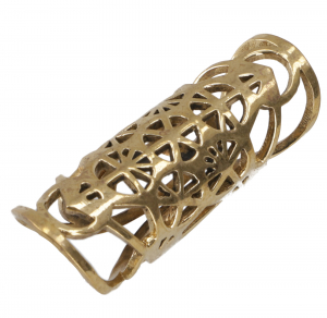 Dreadlock jewelry, dreadlock bead - model 13 - 3,8 cm Ø1,2 cm